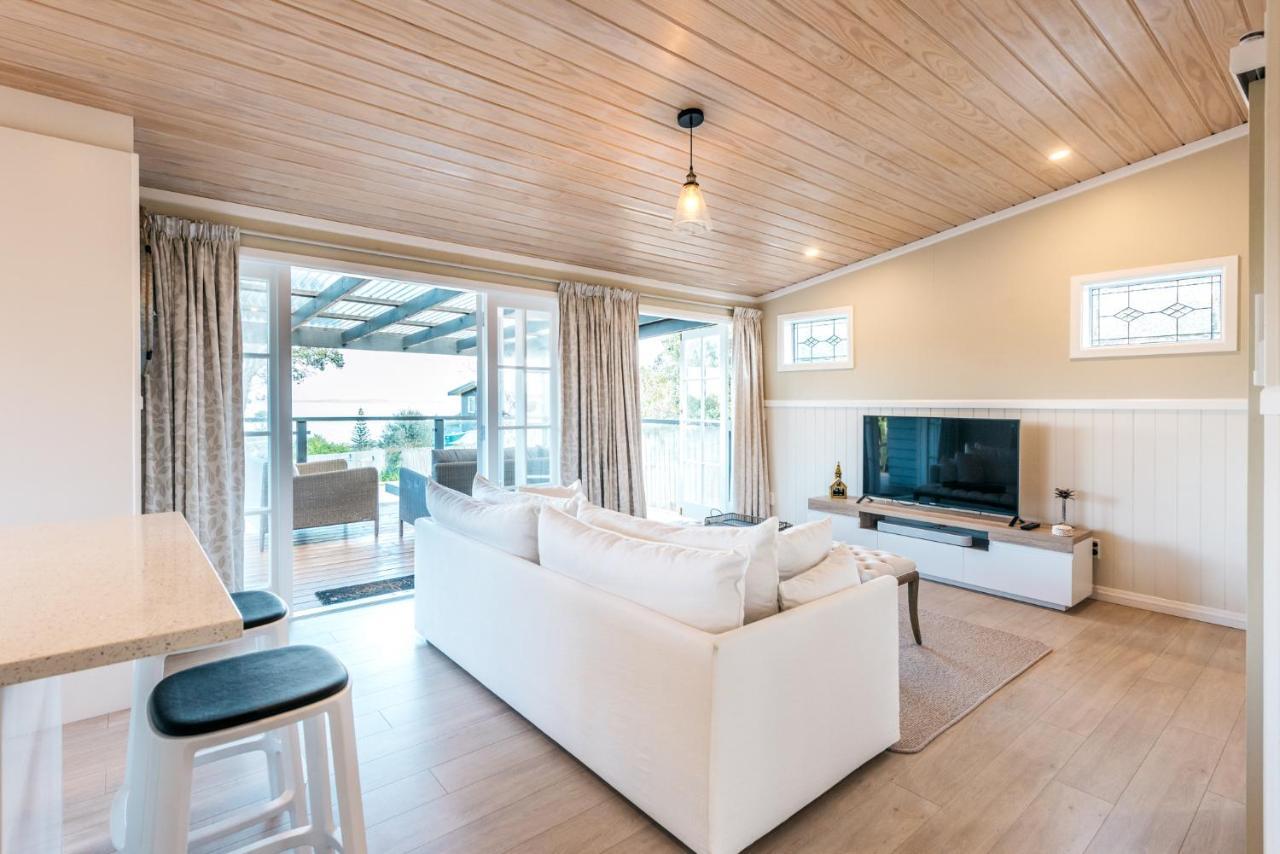 Pohutukawa Cottage, Waiheke Island Surfdale 외부 사진