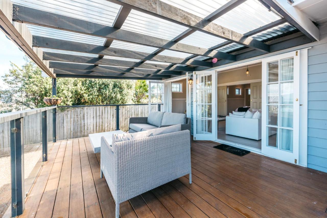 Pohutukawa Cottage, Waiheke Island Surfdale 외부 사진